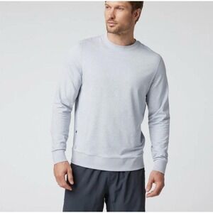 Vuori Light Gray Long Sleeve Tee